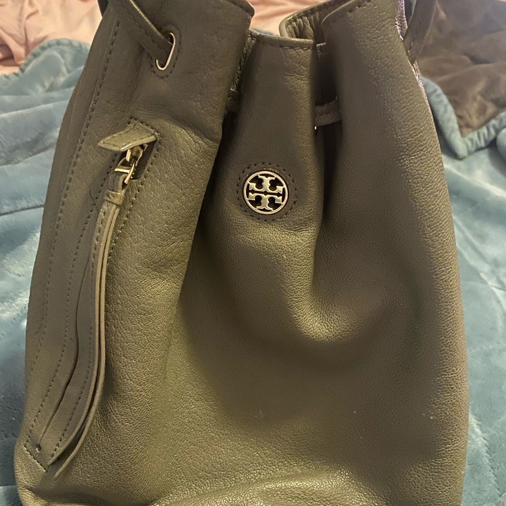 Tory Burch Bucket Bag! With a Little TLC she’ll be brand new again